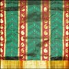Multicolor Pattu Parikini with contrast border  DSE-1 - Click here to View more details about this Product